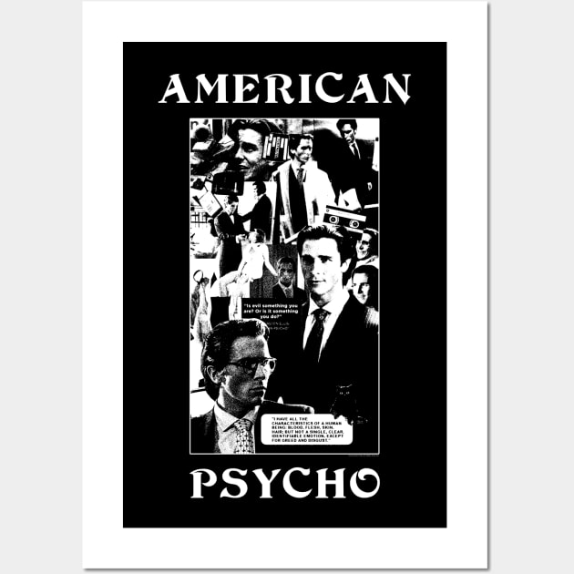 american psycho grunge Wall Art by Genetics art